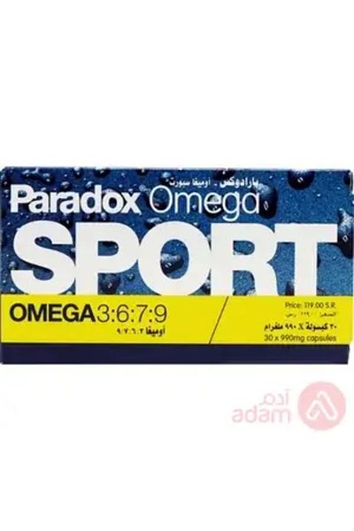 PARADOX OMEGASPORT 990MG 30CAPS