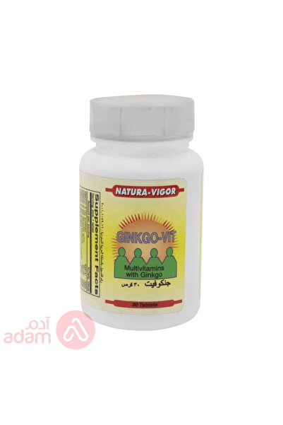 GINKGO BILOBA جينكو فيت 30 قرصًا