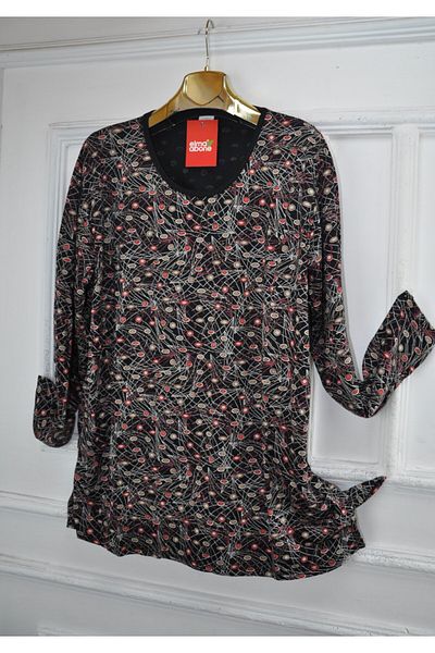 elma abone Super Oversize Combed Bluz