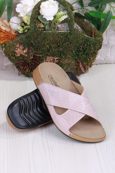 fort 223808   Powder Comfortable Flexible Anatomical Women's Slippers