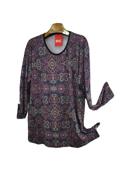 elma abone Super Oversize Combed Bluz
