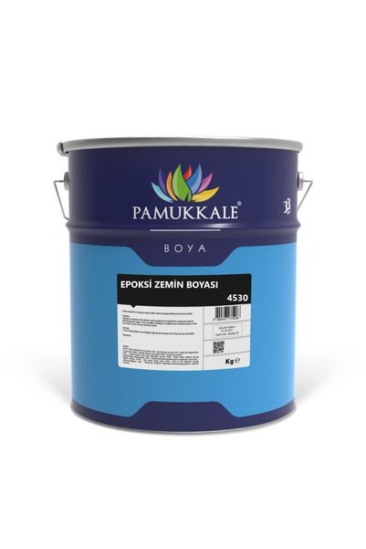 Pamukkale 4530 Solventli Epoksi Zemin Boyası 21 Kg Ral 7004 Sinyal Grisi
