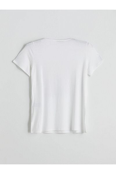 LC Waikiki Lcw Grace Crew Neck Printed Women's T-Shirt (S5)