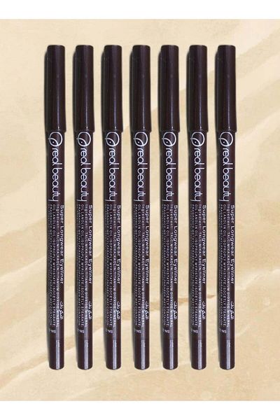 real beauty 7 Pieces Waterproof Eyebrow Pencil Brown Color