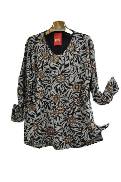 elma abone Super Oversize Combed Bluz