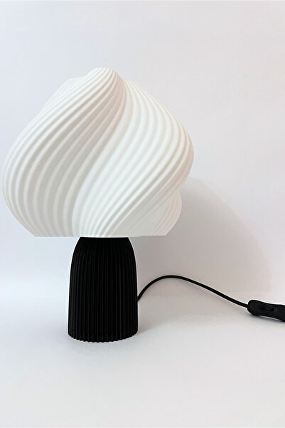 Moonart Design Helix Pinterest Model Masa Lambası | Spiral Formlu Modern Dekoratif Abajur