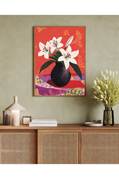 woodhomeworks Еднокомпонентна декоративна картина за салон или офис Ttk