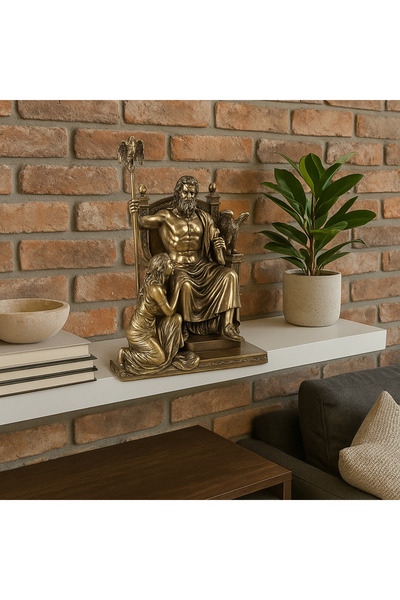 AYDINARTSHOP Veronese Zeus ve Hera Heykeli – Antik Yunan Mitolojisi Figürü