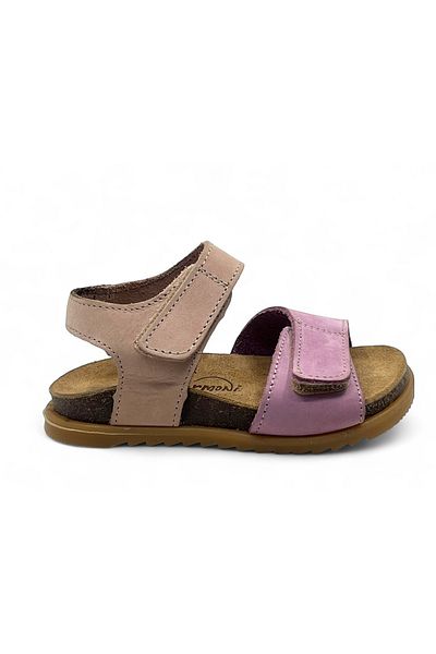 Piarmoni Genuine Leather Anatomical Cork Sole Children's Sandals