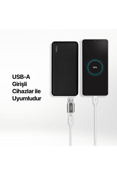 Ttec USB-A 3.0 – Type-C OTG Dönüştürücü Adaptör 2DK44UG