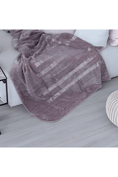 Brava Casa Royal Amethyst Blanket, Purple, 220x240 cm, Soft, Warm, Oeko-Tex Certified, BravaCasa