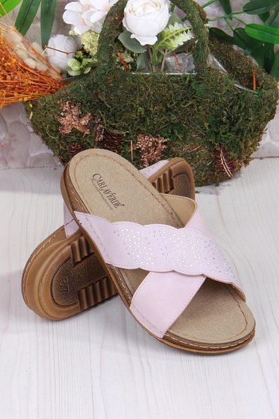 fort 213625   Powder Comfortable Flexible Anatomical Women's Slippers