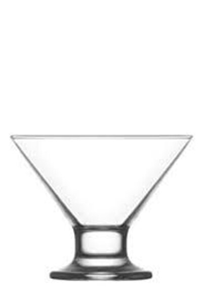 LAV Cre367 Glass Footed Ice Cream Bowl 165Cc (3 Pcs) Magnolia Bowl