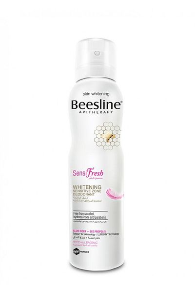 Beesline سينسي فريش لتفتيح المناطق الحساسة وإزالة الروائح الكريهة - 150 مل