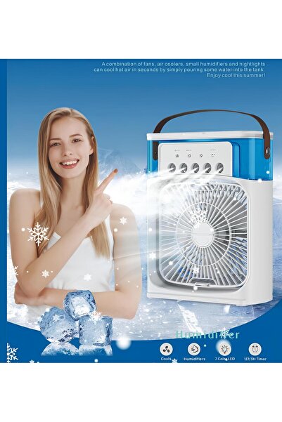 CASTU NOMTEKNO/BUZLU SULU FAN MASA ÜSTÜ VANTİLATÖR