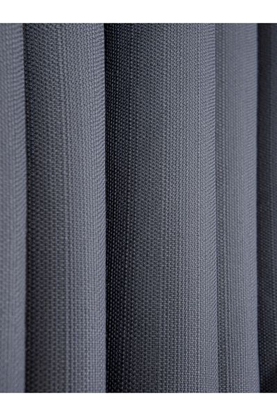 Karesi Karesi̇ Yi̇ği̇t Curtain (Gray Color) 1/3 Thick Plired Linen Background Curtain (Product Is Brachol Gift)