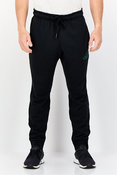 adidas Men Sportswear Fit Brand Logo Outdoor Sweatpants, Black