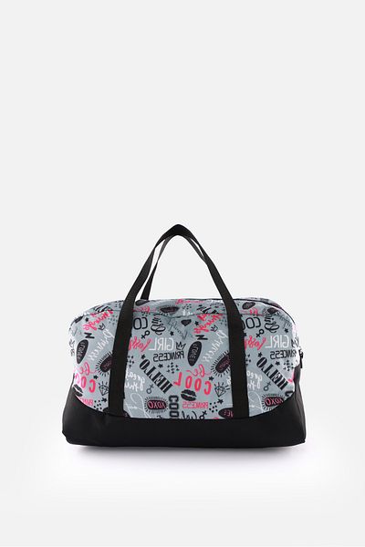 ICONE BAG Αθλητική τσάντα για κορίτσια με στάμπα κουνελιού, αθλητική τσάντα με τσέπη, παιδική αθλητική τσάντα με φερμουάρ,