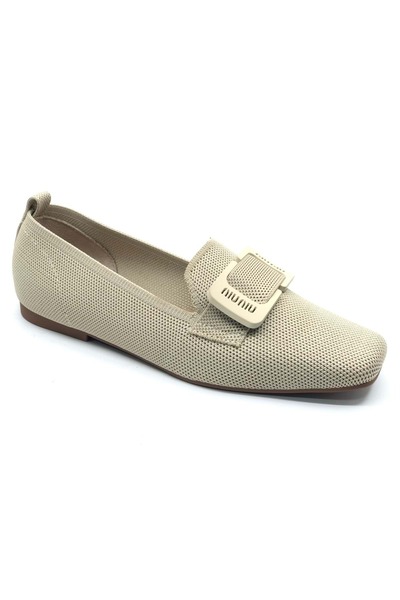 Kids Club Shoes حذاء راقصة الباليه للسيدات من Feles Knitwear بمقدمة حادة ومفص...