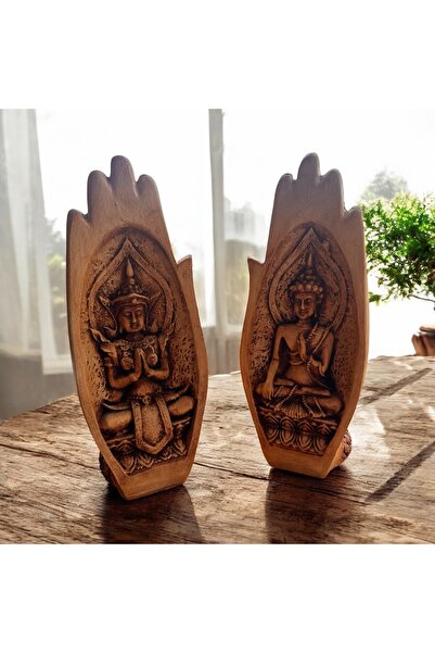Baykuşca Buddha, Two-Handed, Book Holder, Book Support, Decorative Object