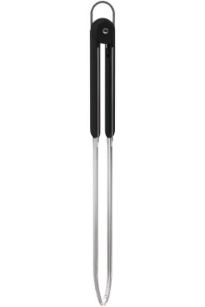 STOREMAX Sellbuystore Stainless Steel Tongs Black 42 cm 1053513