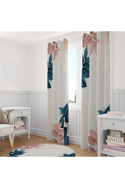 stellahomes Special Design Decorative Background Curtain 140X260 cm Single Wing