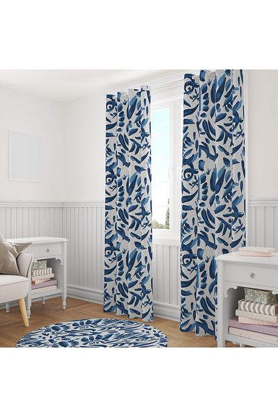 stellahomes Special Design Decorative Background Curtain 140X260 cm Single Wing