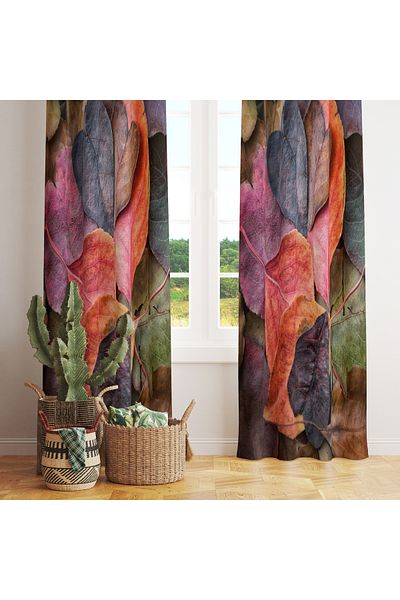 stellahomes Special Design Decorative Background Curtain 140X260 cm Single Wing