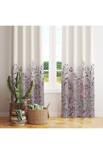 stellahomes Special Design Decorative Background Curtain 140X260 cm Single Wing