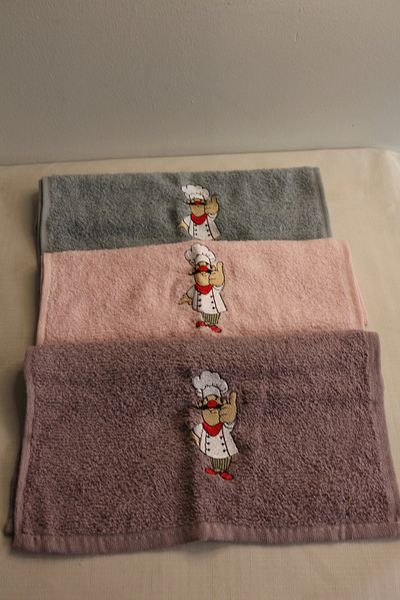 Durul 30X50 Merve Embroidered 3-Piece Towel