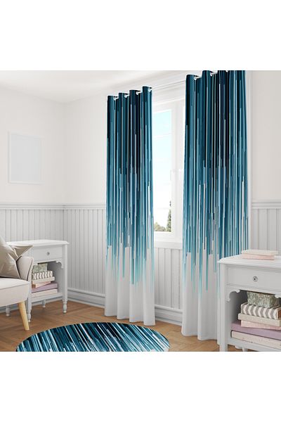 stellahomes Special Design Decorative Background Curtain 140X260 cm Single Wing