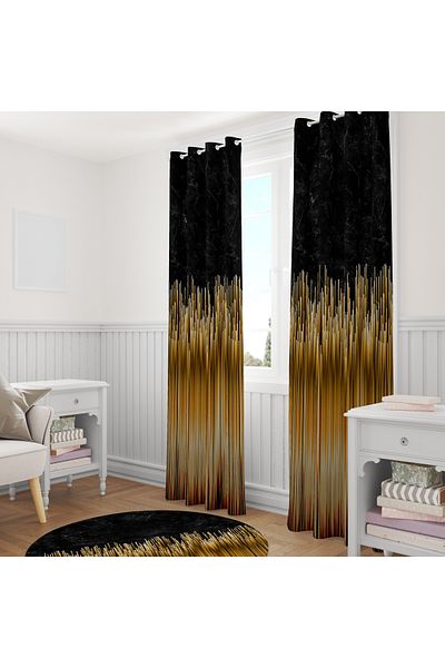 stellahomes Special Design Decorative Background Curtain 140X260 cm Single Wing