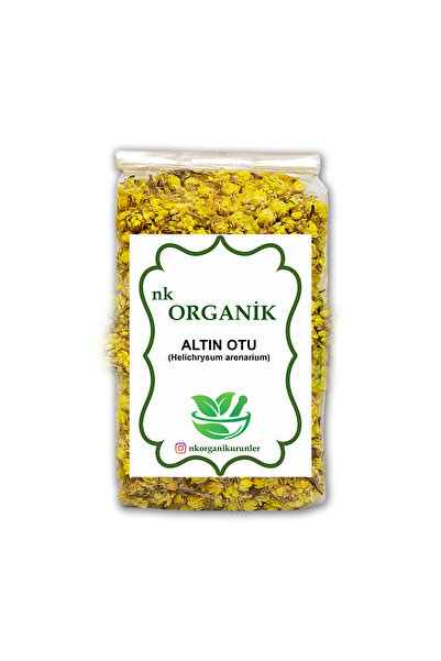nk organik Altın Otu Ölmez Çiçek Doğal 100gr