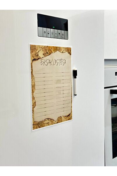 Renkli Zeka قائمة VINTAGE LACKING LIST MAGNETIC Routine LIST ثلاجة المطبخ TOP...