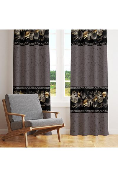 stellahomes Special Design Decorative Background Curtain 140X260 cm Single Wing