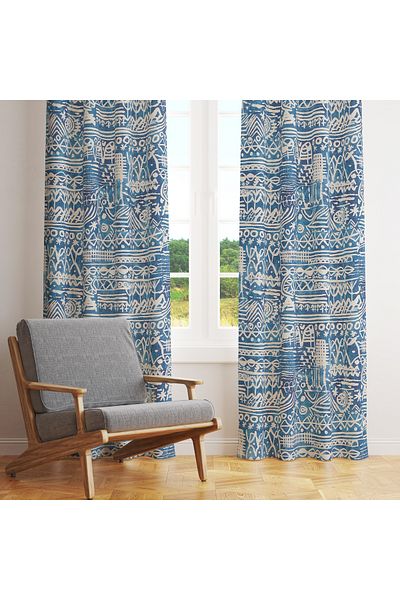 stellahomes Special Design Decorative Background Curtain 140X260 cm Single Wing