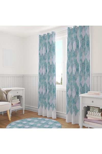 stellahomes Special Design Decorative Background Curtain 140X260 cm Single Wing