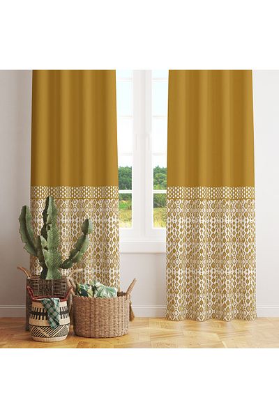 stellahomes Special Design Decorative Background Curtain 140X260 cm Single Wing
