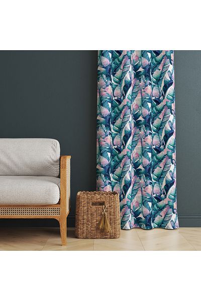 stellahomes Special Design Decorative Background Curtain 140X260 cm Single Wing