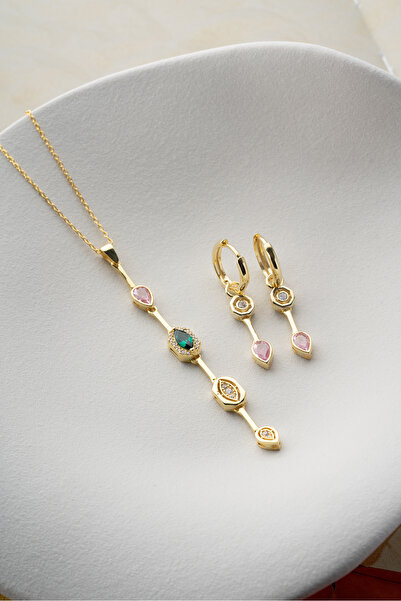 Silvano Jewelry 925 Ayar Gümüş Model Set Takım