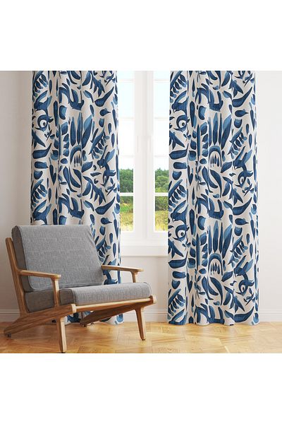 stellahomes Special Design Decorative Background Curtain 140X260 cm Single Wing