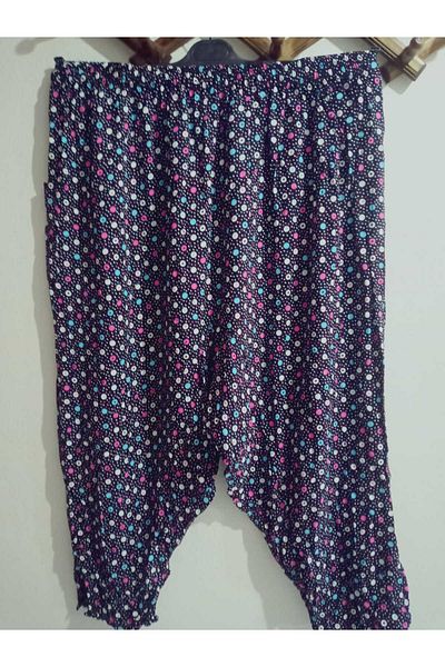 hoaryage Viscose Print Fabric Floral Print Baggy with Pockets 100% Cotton