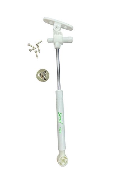 BilfolD Gas Cabinet Door Piston with Brake 100 N White