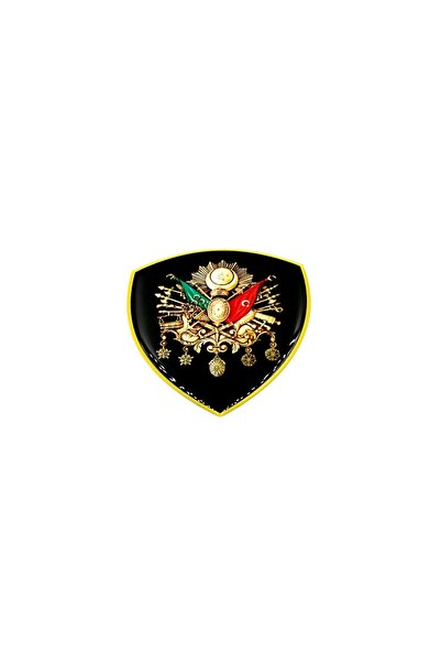 BsElektronik Damla Sticker Osmanlı Tuğrası Arması Sticker 8,5x7,5 cm
