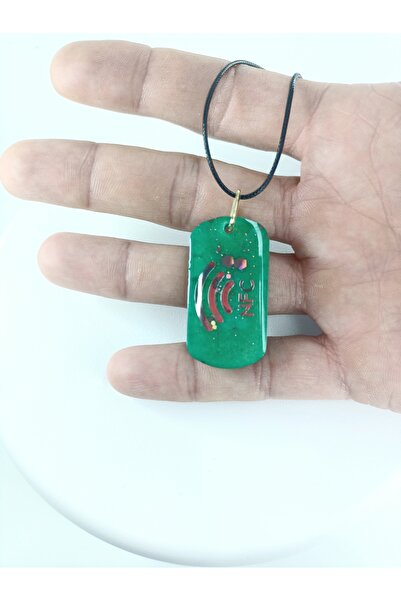 NEXOAKSESUAR NFC Özellikli Epoksi Kolye & Güvenlik – Çocuk, Yetişkin, Evcil Hayvan Uyumlu, Kişiye Özel