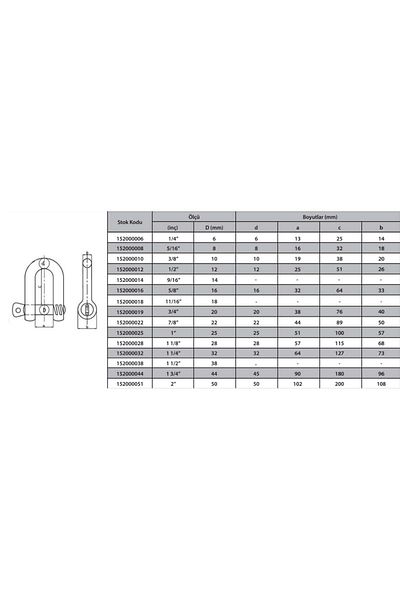 BilfolD M20 Chain Lock 3/4 (2 Pieces)