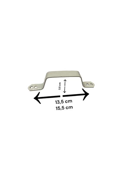 nuit dose Iron Chopping Handle White Finish
