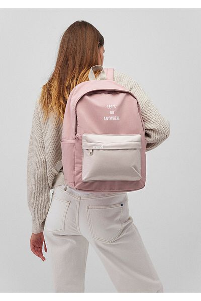 Mavi Pink Printed Backpack - 1910527 -71241