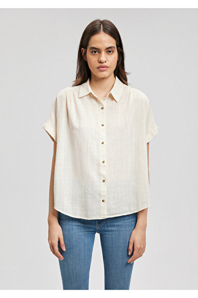 Mavi Beige Shirt Loose Fit / Loose Fit 1210406-70003
