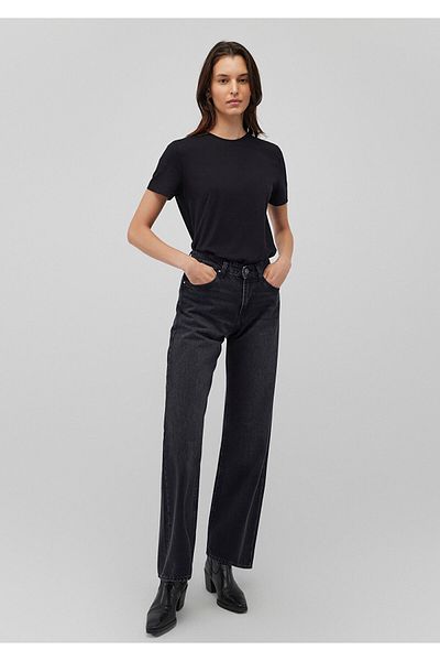 Mavi Black Basic T-Shirt Regular Fit / Normal Cut 1611648-900